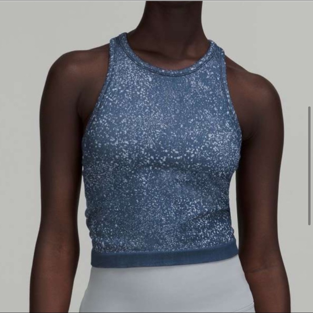 Ebb to Street Crop Racerback Lululemon Size 2
